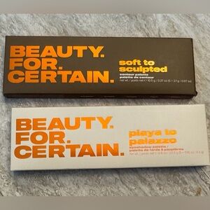 Beauty For Certain Contour and Eyeshadow Palette Set- New In Box